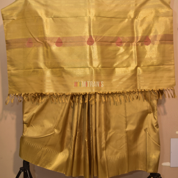 8 Kol Pure Zari Kanjivaram Silk Saree | Mitranis