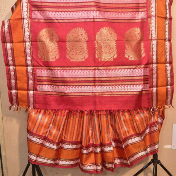 Pure Zari Kanjivaram Brocade Saree | Mitranis