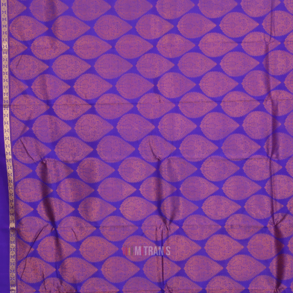 Dark Blue Kanchipuram Silk Saree | Mitranis