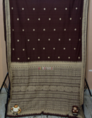 Assam Mulberry by Eri Silk Saree Dark Brown