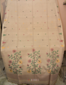 Tussar Cotton Needle Jamdani Saree Multicolour
