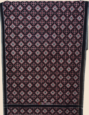 Pure Teliya Double Ikat Black and Maroon Saree
