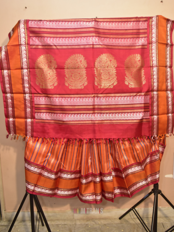 Pure Zari Kanjivaram Brocade Saree
