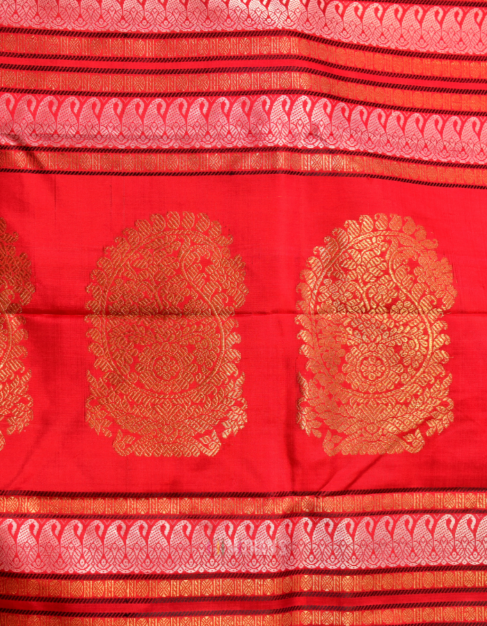 Pure Zari Kanjivaram Brocade Saree