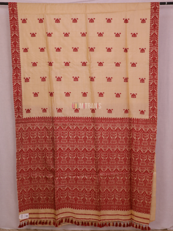 Assam Tussar by Tussar Goss Butta Saree