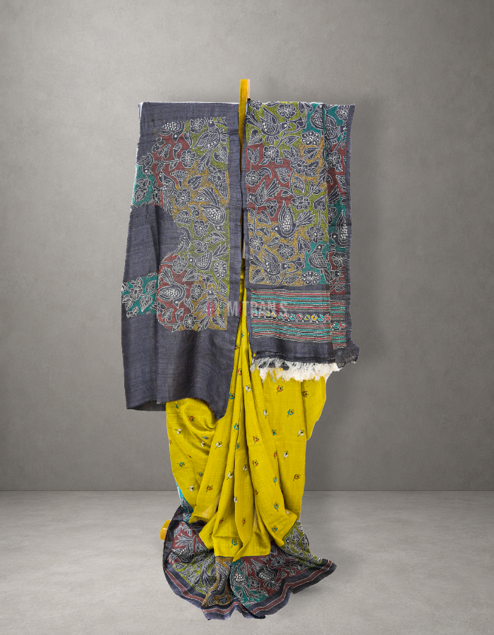 Kantha Stitch Sarees - Authentic Handmade Collection | Mitranis