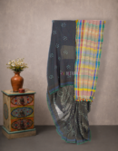 Bandhani Bhujodi Tussar Cotton Saree with Traditional Anchal | Mitranis
