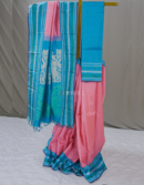 Pink Zero Zari Kanchivaram Silk Saree | Mitranis
