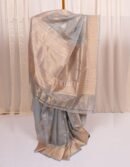 Aqua Tissue Banarasi Saree