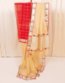 Butter Pure Silver Zari Kota Doria