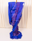 Royal blue Pure Zari Kanjeevaram