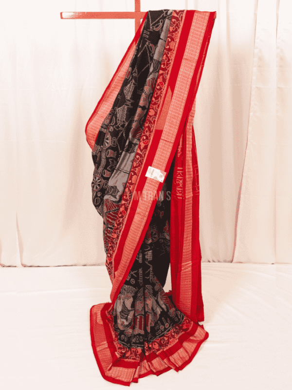 Black Sambalpuri Cotton