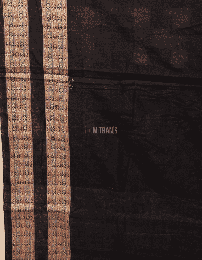 Black Bichitrapuri Sambalpuri Cotton - Image 4
