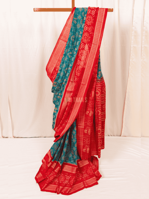 Green Sambalpuri Cotton