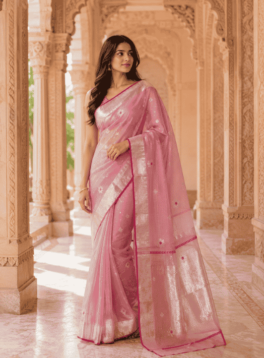 Pure Kota Doria Saree Collection